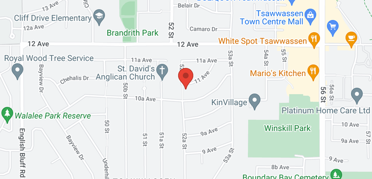 map of 5234 11 AVENUE